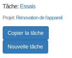 copier la tache
